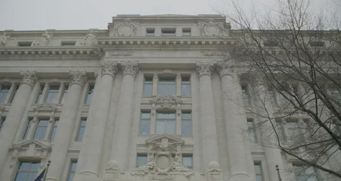 4th Annual Women’s Protest March On DC With The White House Stock Footage 123559385