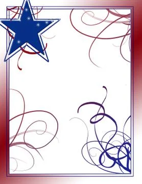 4th celebration Stock Illustration