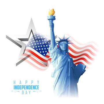 4th of July background Stock Illustration