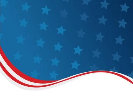 4th July background Stock Illustration