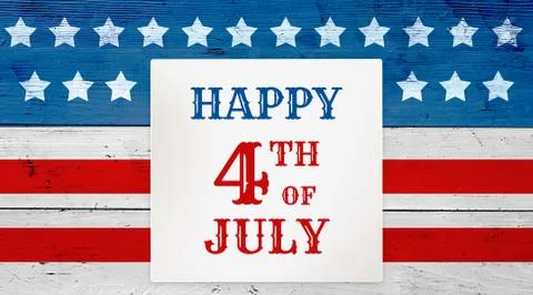 4th of July background Foto stock
