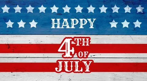4th of July background Stock Photos