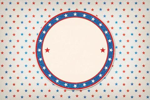 4th of July Card Backgrounds Stock Illustration