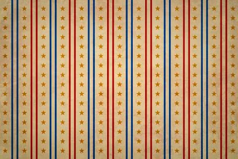 4th of July Card Backgrounds Stock Illustration