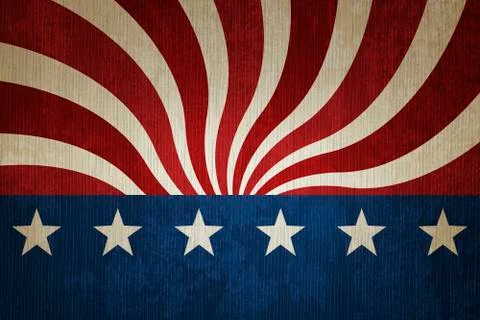 4th of July Card Backgrounds Stock Illustration