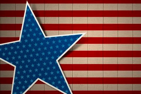 4th of July Card Backgrounds Stock Illustration