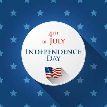 4th of July design Stock Illustration
