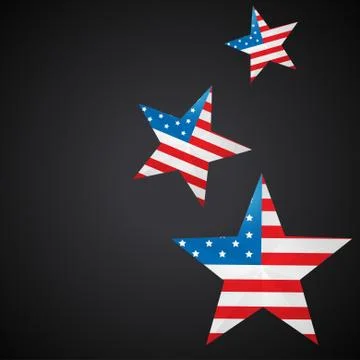 4th of july design Stock Illustration