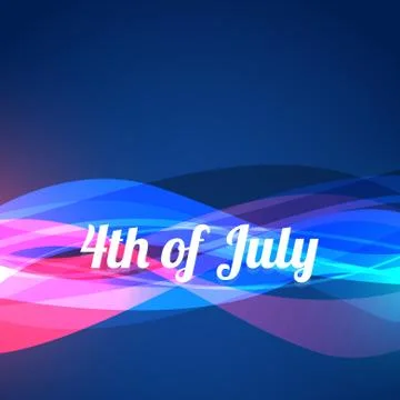 4th of july design Stock Illustration