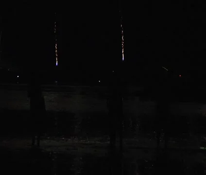 4th of July Fireworks Stock Footage 1089431