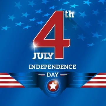 4th of july Stock Illustration