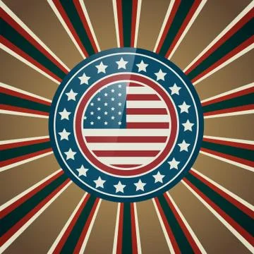 4th of july Stock Illustration