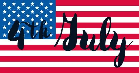 4th Of July Stock Illustration