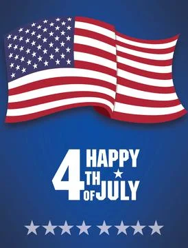 4th of July Stock Illustration