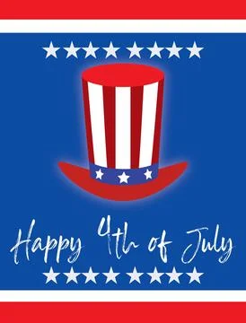 4th of July Stock Illustration
