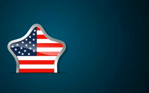 4th of July Independence day background Stock Illustration