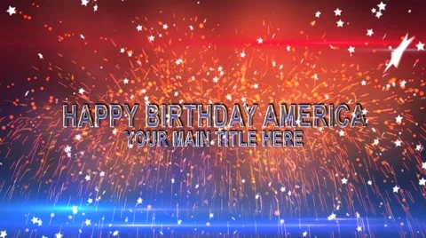 4Th Of July Revolution v2 After Effects stock