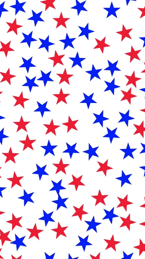 4th of July star animation 스톡 동영상 335067057