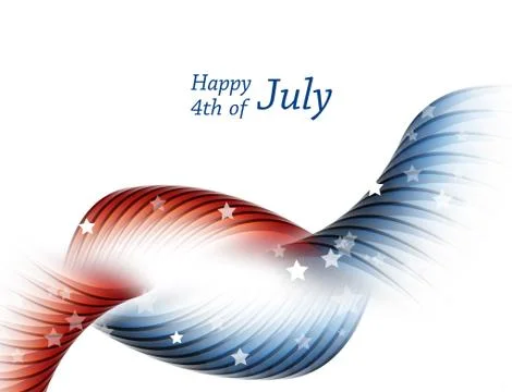 4th of July vector Stock Illustration