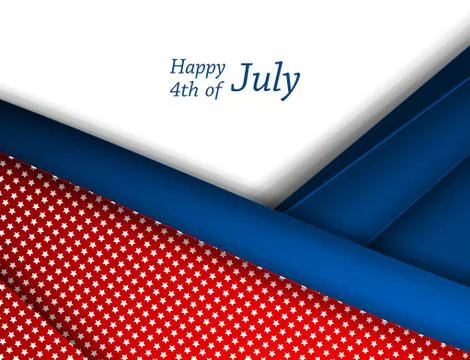 4th of July vector Stock Illustration