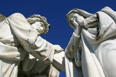 4th Stations of the Cross Stock Photos