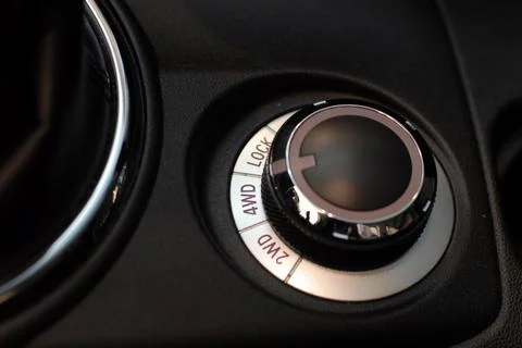 4wd selector switch 스톡 사진