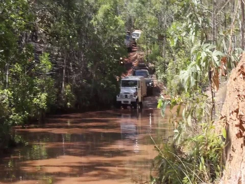 4WDS CROSSING CREEK Stock Footage 100385231