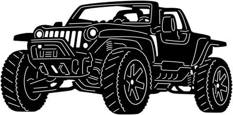 4x4-001 Stock Illustration