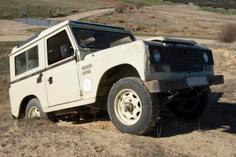 4x4 in action. Stock Photos