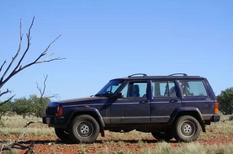4x4 in the australian bush Stock Photos