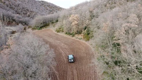 4x4 car offroad sos-2 Stock Footage 306350058