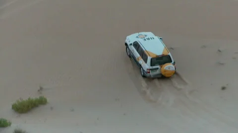 4X4 Driving 库存影片 496627