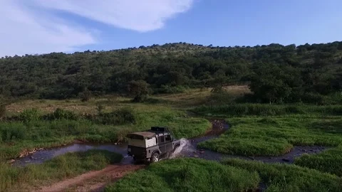 4x4 driving Stock Footage 139209504