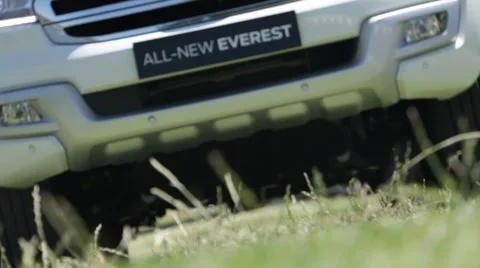 4x4 Driving on grass Stock Footage 63341204