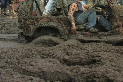 4x4 MUDFEST 2 Stock Footage
