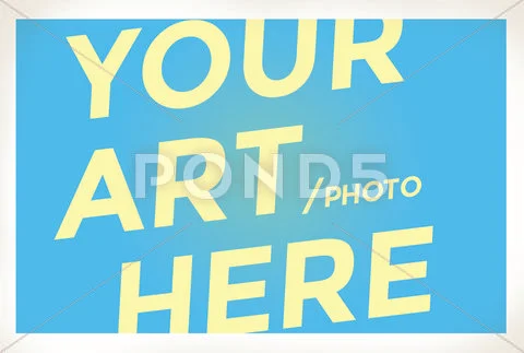 4X6 Postcard - FRONT with Bleed PSD Template