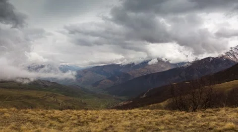 5-1-hd.  Formation of the rain clouds to pass Arhonskom. Stock Footage 50159409
