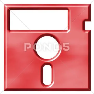 5 25 Inch Floppy Disk Stock Illustration