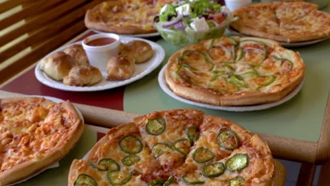 5-4 pizza12 1 Stock Footage 130696041