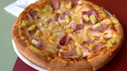 5-4 pizza5 1 Stock Footage 130692517