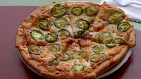 5-4 pizza8 Stock Footage 130694014