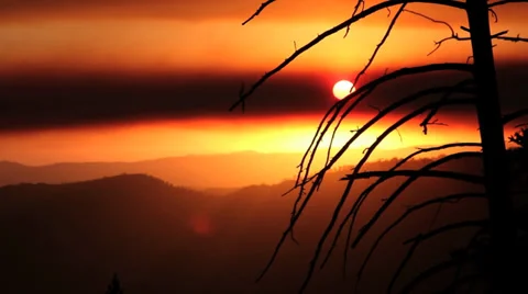 5 APOCOLYPTIC SKY Video stock 28837251