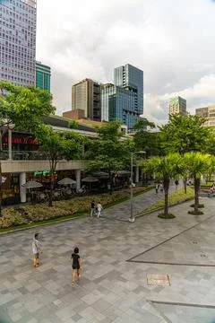 5 August 2018 - High Steet, Bonifacio Global City, Taguig, Metro Manila Foto stock