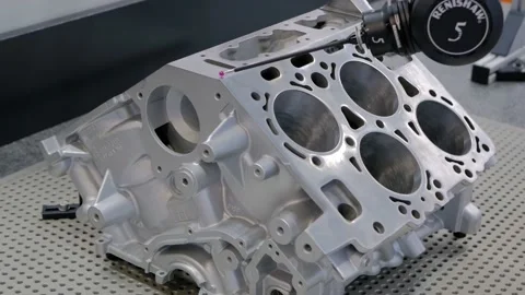 5 axis measurement scanner system for high performance scanning Stock Footage 145217567