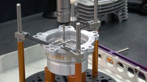 5-axis measurement system, high performance scanning, non-contact inspection and Stock Footage 81002611