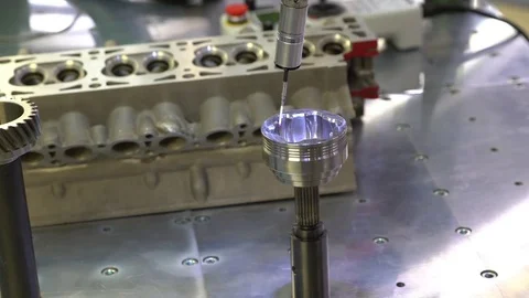 5-axis measurement system, high performance scanning, non-contact inspection and Stock Footage 83321150