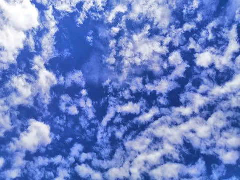 5 clouds. Foto stock