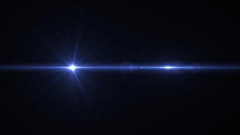 5 Colors Light effects black screen overlay, lens flare lights overlay Stock Footage 290127950