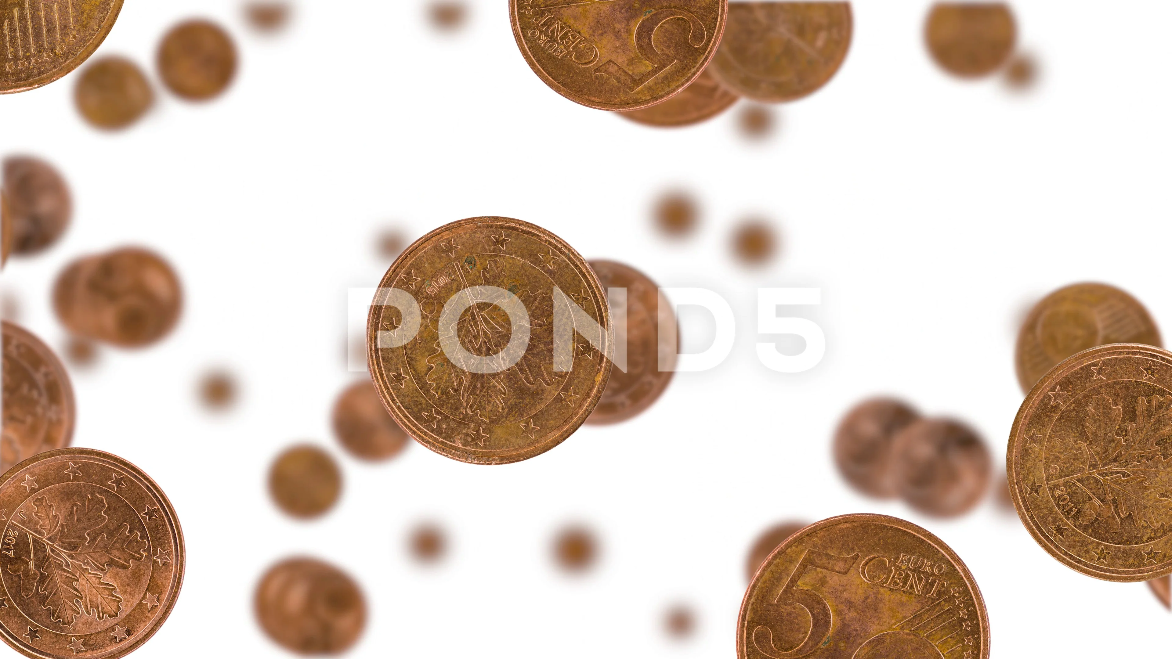 5 EURO CENT Coins