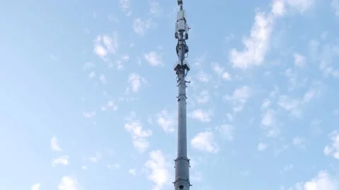 5 G cell tower Stock Footage 140449545